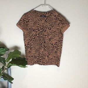 Bershka > Cheetah Shirt Extra Small